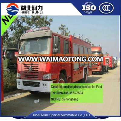 HOWO 4x2 fire engine fire truck fire fighting truck 0086-13635733504