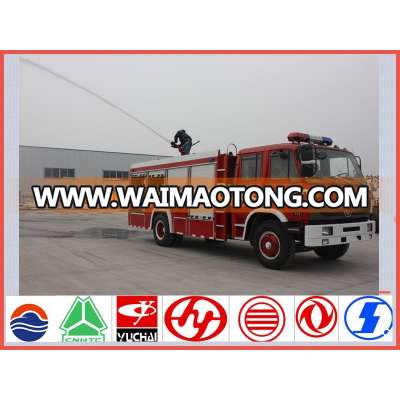 China famous brand dongfeng 153 Euro3 4*2 190hp water foam fire truck for sale in india