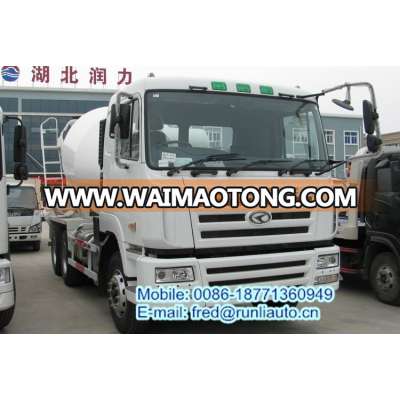 Factory supplied new condition CAMC 6X4 8-10 cbm cement mixer truck low price for sale