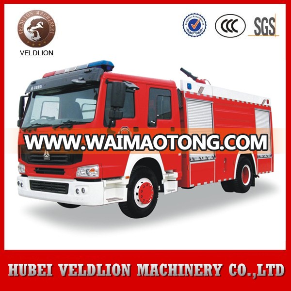 Brand new sinotruk HOWO 8000Liter fire truck for sale